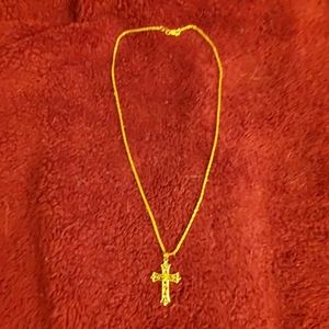 Gold cross